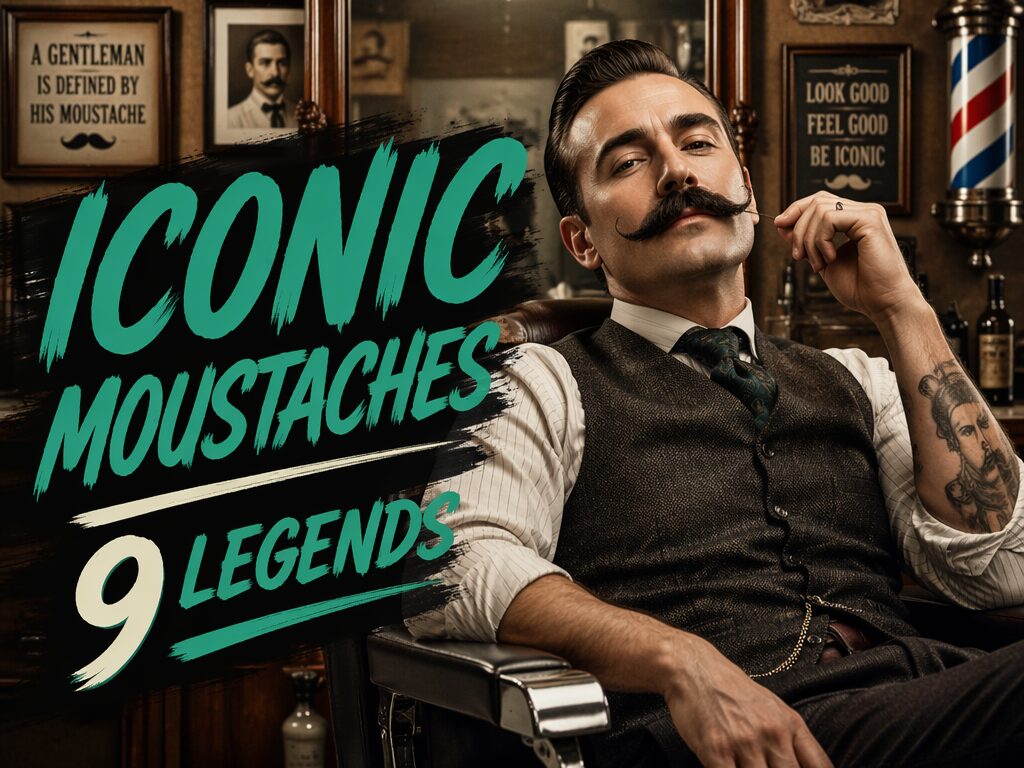 9 Most Iconic Moustaches in History (And How to Steal the Look)