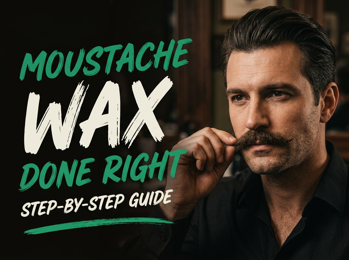 How to Use Moustache Wax Step by Step